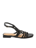 GIOSEPPO Sandalo intrecciato nero 75455 BIRCH-NERO 