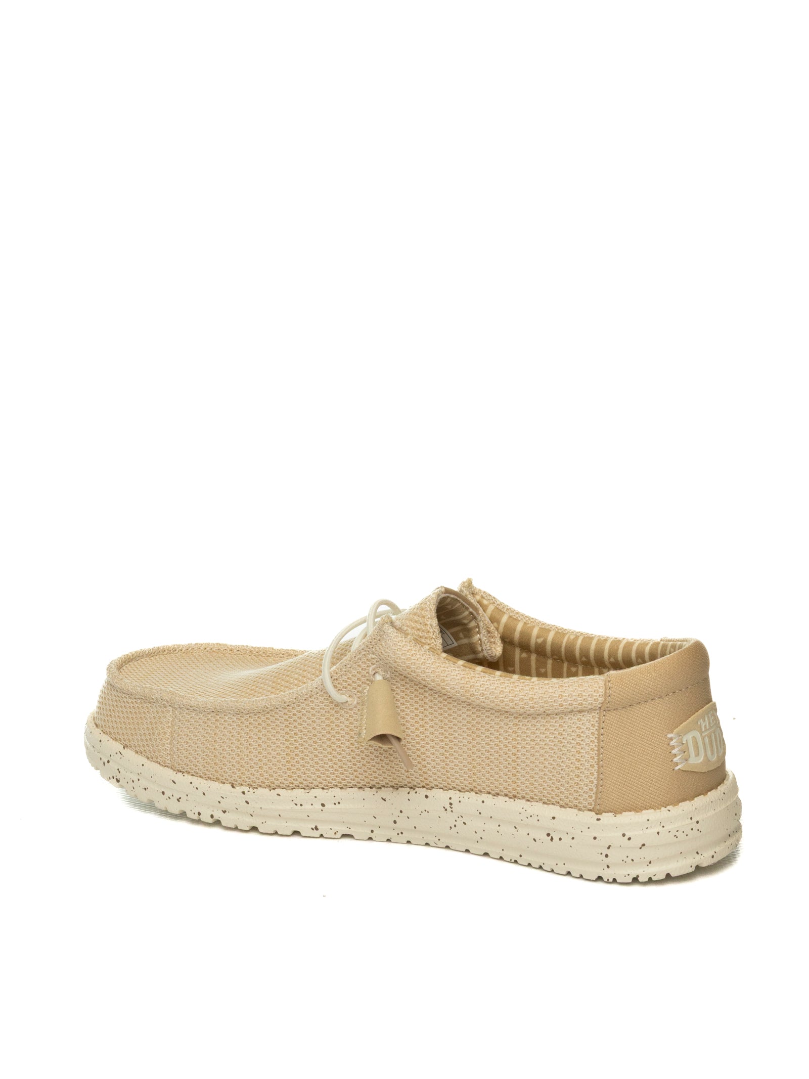 HEY DUDE slip on wally stretch cream 41898 WALLY STRETCH-0LZ 