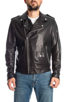 PK BY PASKAL Chiodo nappa naturale nero 752 NAPPA NAT-NERO 