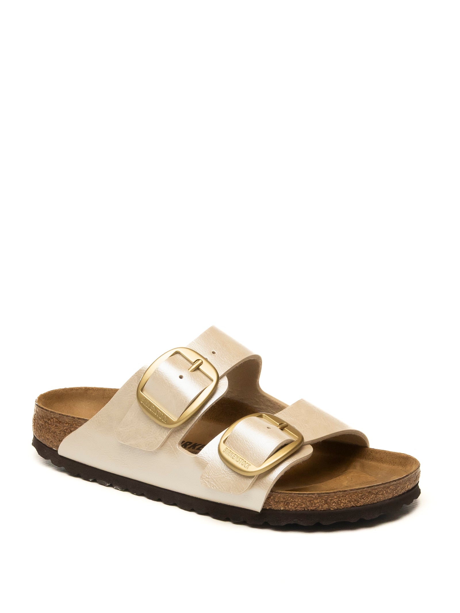 BIRKENSTOCK Arizona big buckle laminato pearl white ARIZONA BIG BUCKLE 1020021-PEARL WHITE 
