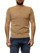 CENSURED girocollo cotone beige MMC-246 TTC6-04 