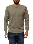 CENSURED girocollo cotone verde MMC247 TTC6-349 