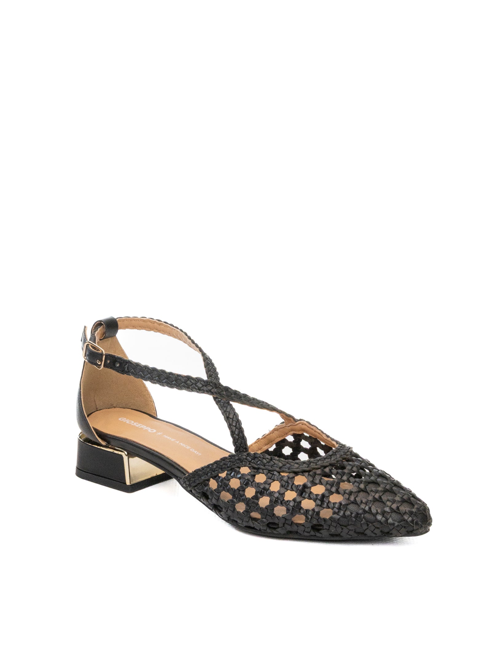 GIOSEPPO Sandalo brillion nero 75560 BRILLION-NERO 