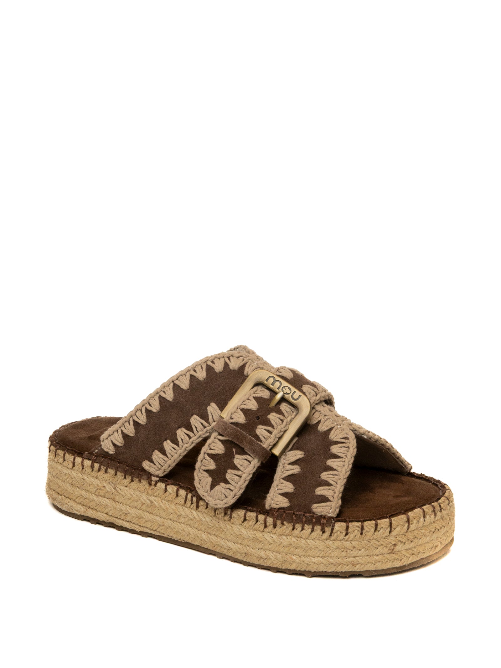 MOU Sandalo camoscio moro 641003A JUTE-DPB 
