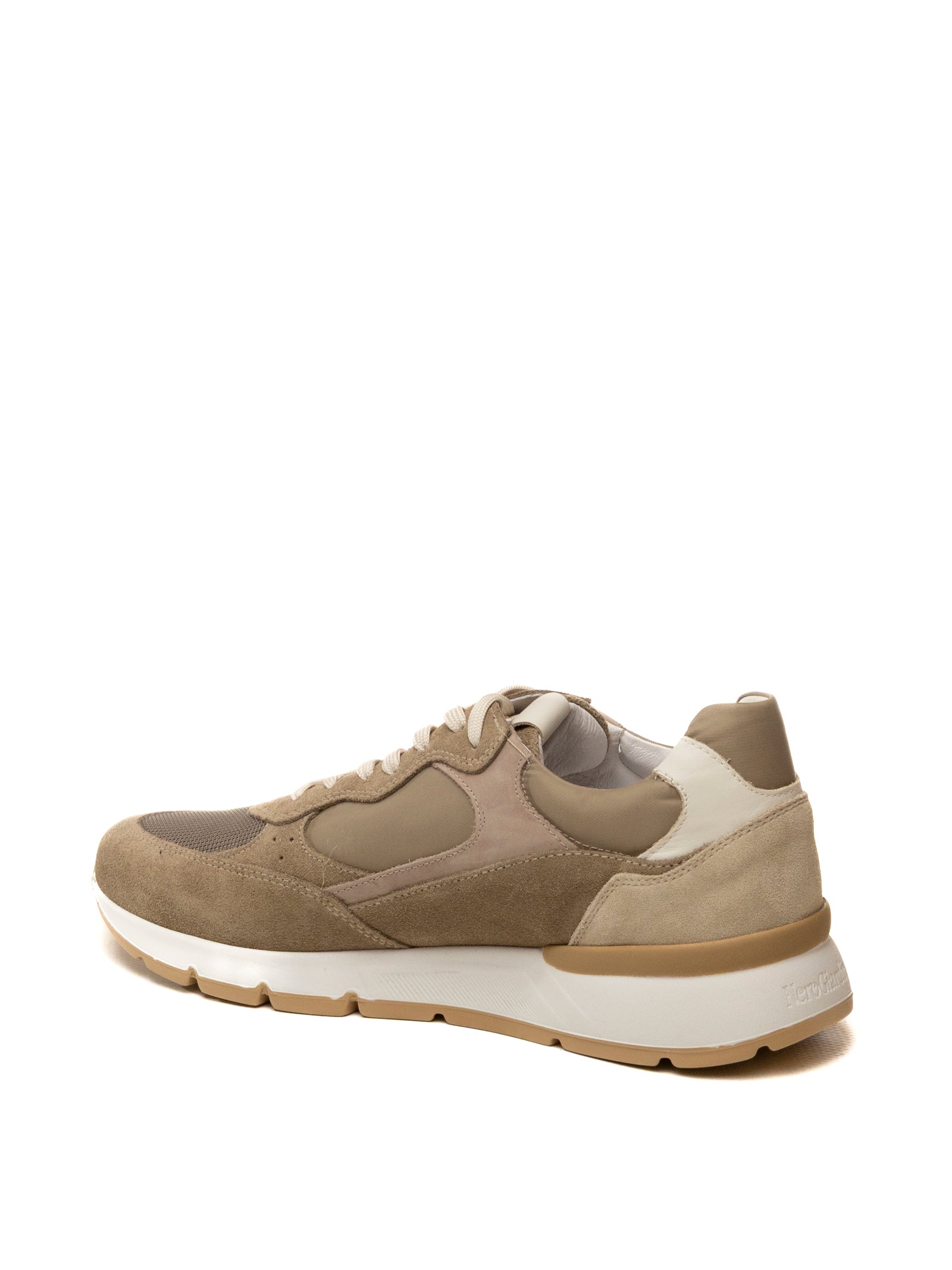 NERO GIARDINI Sneaker camoscio taupe E601100 AROLD-VELO 