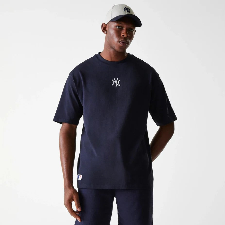 NEW ERA t-shirt cotone blu 60675749 NOS MLB-NAVY 