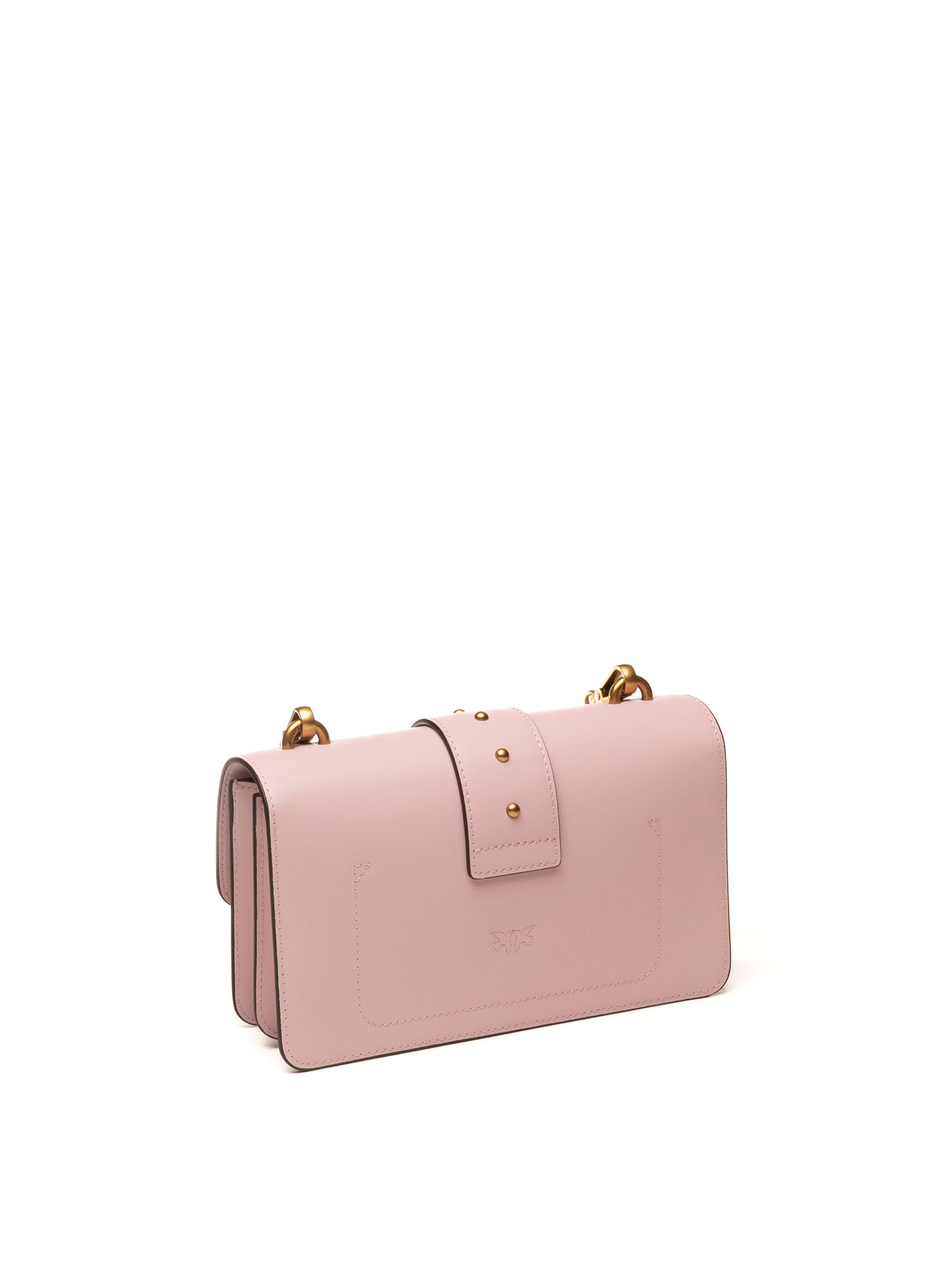 PINKO borsa a spalla love one mini rosa/oro 105856-AOF1 LOVE ONE MINI-P26Q 