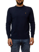REFRIGIWEAR girocollo cotone blu M25800 BEN-F02800 