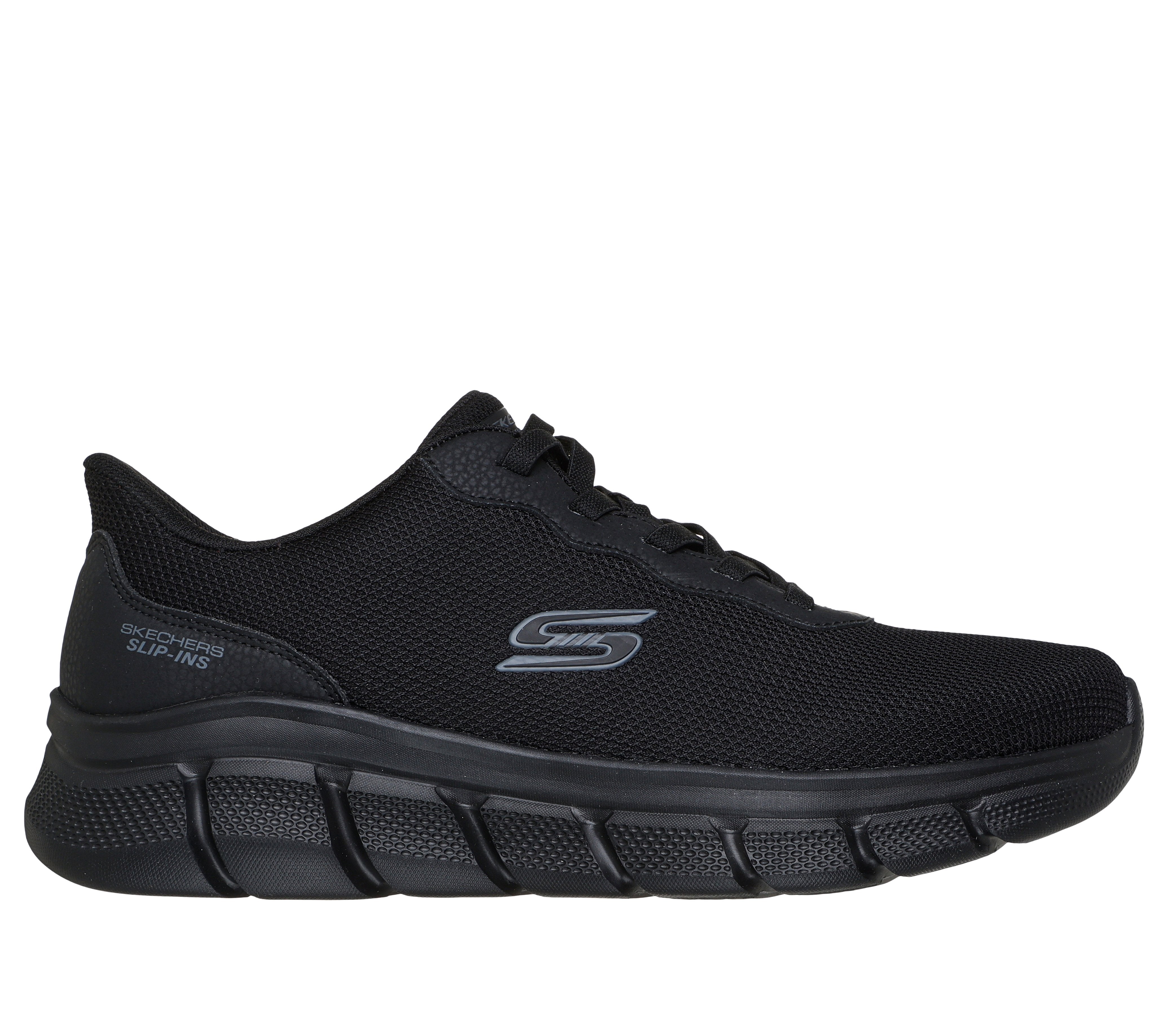 SKECHERS Sneaker bob flex slip ins nero 118113 BOBS B FLEX-BBK 