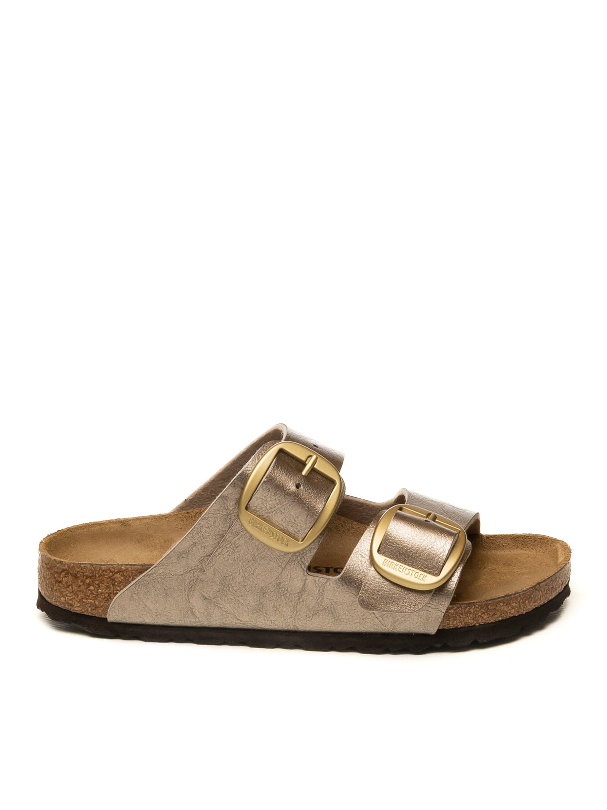 BIRKENSTOCK Sandalo big buckle laminato platino ARIZONA BIG BUCKLE 1020882-GRACEFUL 